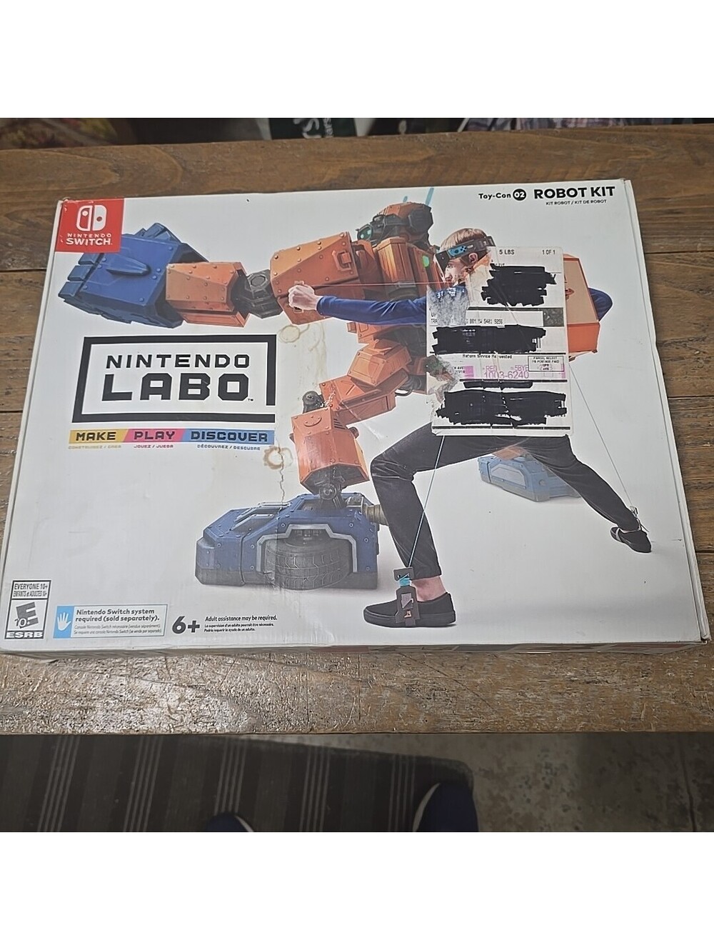 Nintendo Labo: Toy-Con 02 ROBOT Kit Nintendo Switch Brand New Sealed Game Cart